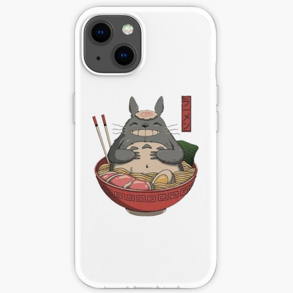 my cute nighbor totoro  iPhone Soft Case RB2607 product Offical totoro Merch