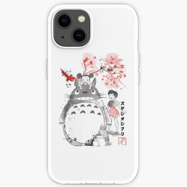 my great nighbor totoro  iPhone Soft Case RB2607 product Offical totoro Merch