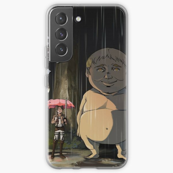 attack on totoro Samsung Galaxy Soft Case RB2607 product Offical totoro Merch