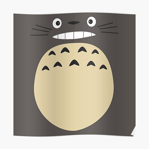 this is my nighbor totoro  Poster RB2607 product Offical totoro Merch