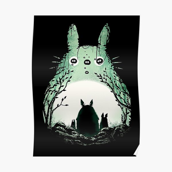 my neighbor totoro 2 Poster RB2607 product Offical totoro Merch