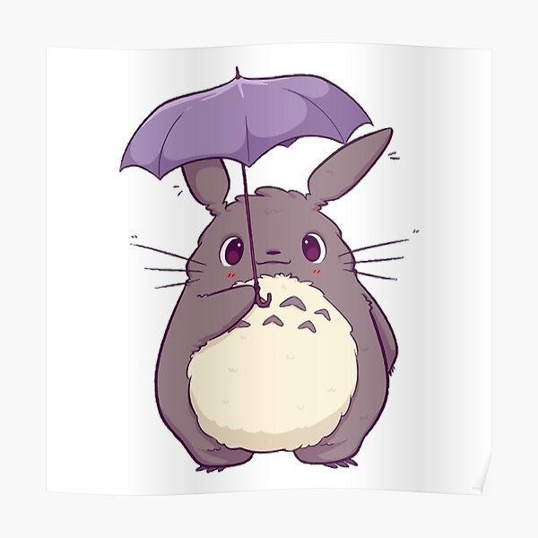 my neighbor totoro 5 Poster RB2607 product Offical totoro Merch