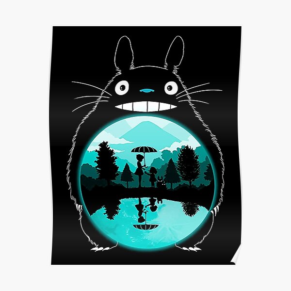 my neighbor totoro 3 Poster RB2607 product Offical totoro Merch