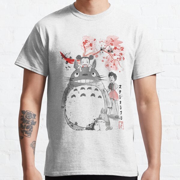 my great nighbor totoro  Classic T-Shirt RB2607 product Offical totoro Merch