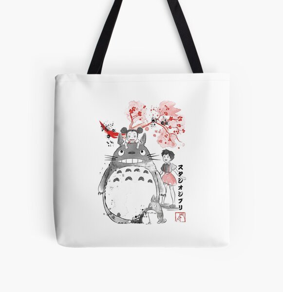 my great nighbor totoro  All Over Print Tote Bag RB2607 product Offical totoro Merch