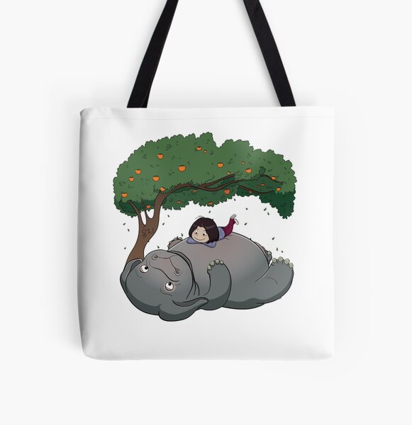 Mens Womens Great Model Totorokja Animals Cute Graphic Gifts All Over Print Tote Bag RB2607 product Offical totoro Merch