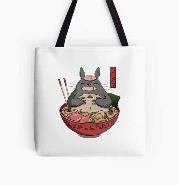 my cute nighbor totoro  All Over Print Tote Bag RB2607 product Offical totoro Merch