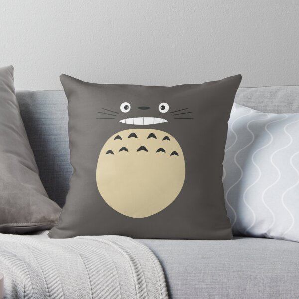 this is my nighbor totoro  Throw Pillow RB2607 product Offical totoro Merch