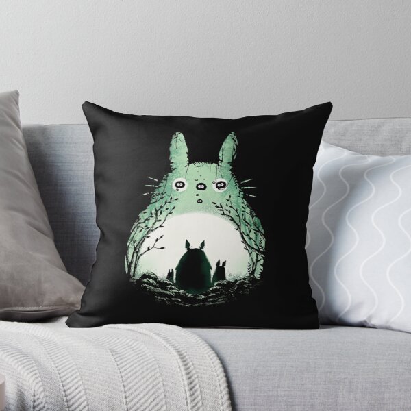 my neighbor totoro 2 Throw Pillow RB2607 product Offical totoro Merch