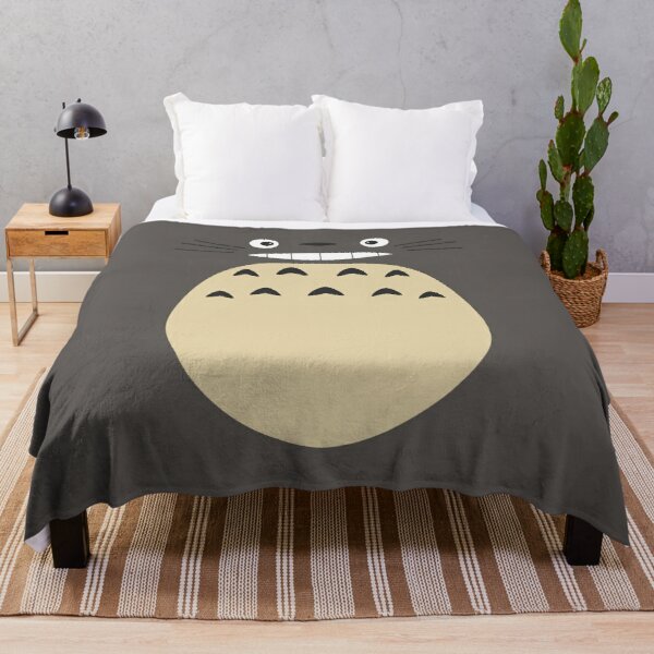 this is my nighbor totoro  Throw Blanket RB2607 product Offical totoro Merch